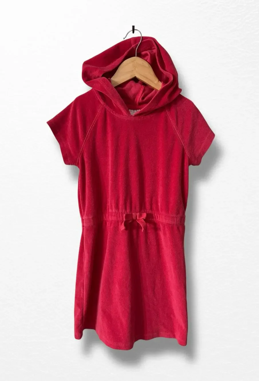 Hanna Andersson Hooded Terry Cover-Up, Size 8